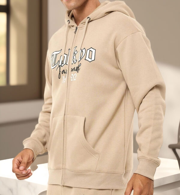 Hoody  with Zipper closure - Image 2