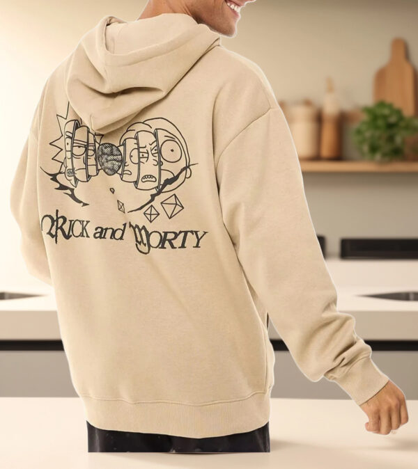 Hoodie With Long Sleeves Printed - Image 2