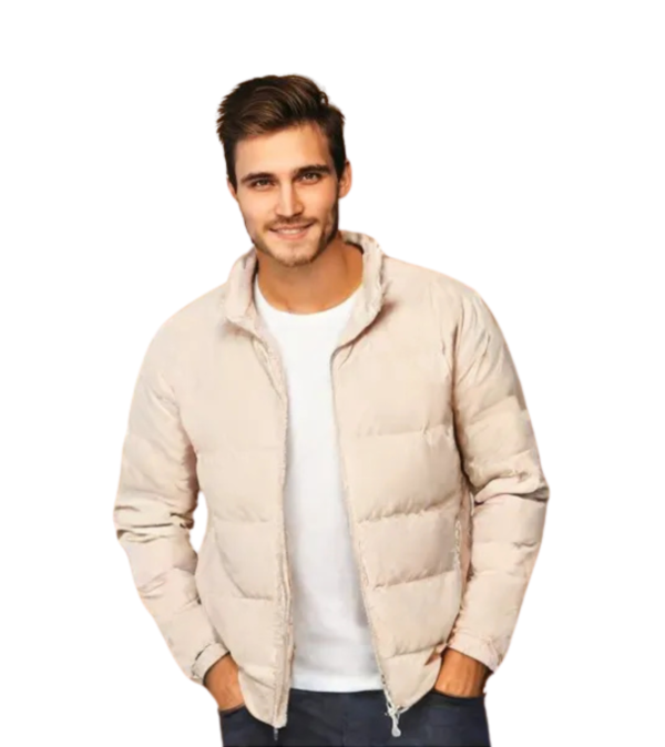 Hoody Jacket Puffer with Zipper