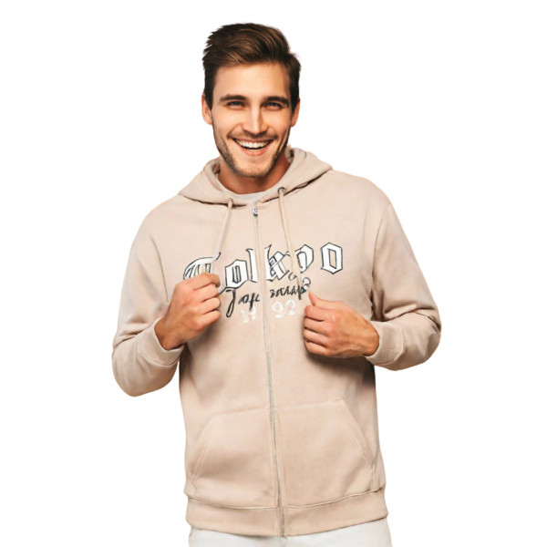 Hoody  with Zipper closure